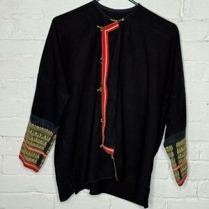 Vintage Tribal Red Dao Jacket XL